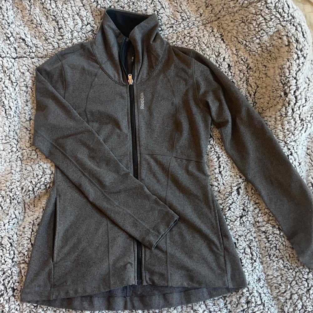 Reebok athletic zip up